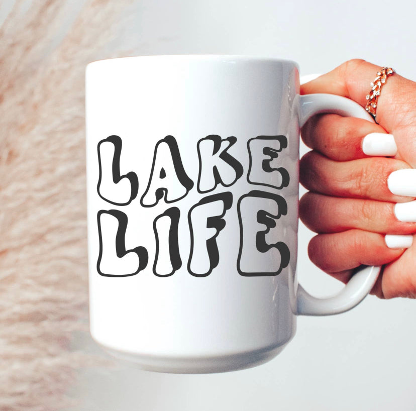 "Lake Life" Coffee Mug