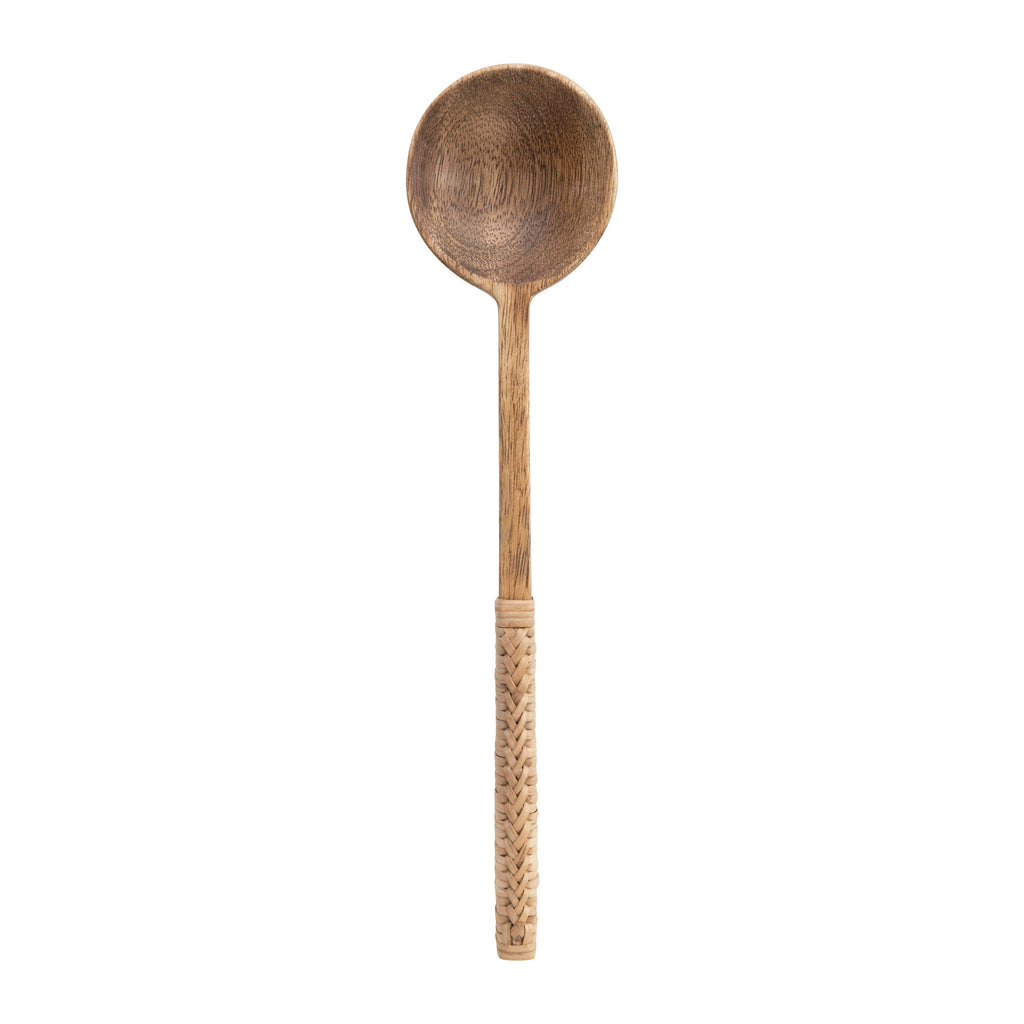 Bamboo Wrapped Serving Spoon