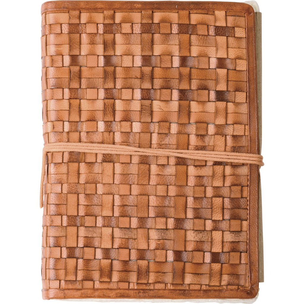 Woven Leather Journal