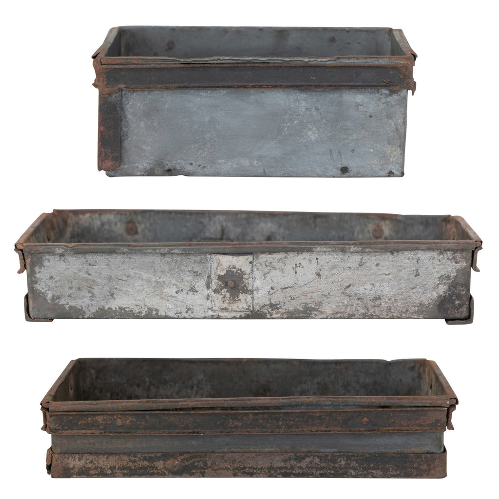 Found Decorative Metal Baking Tray (Each One Will Vary)