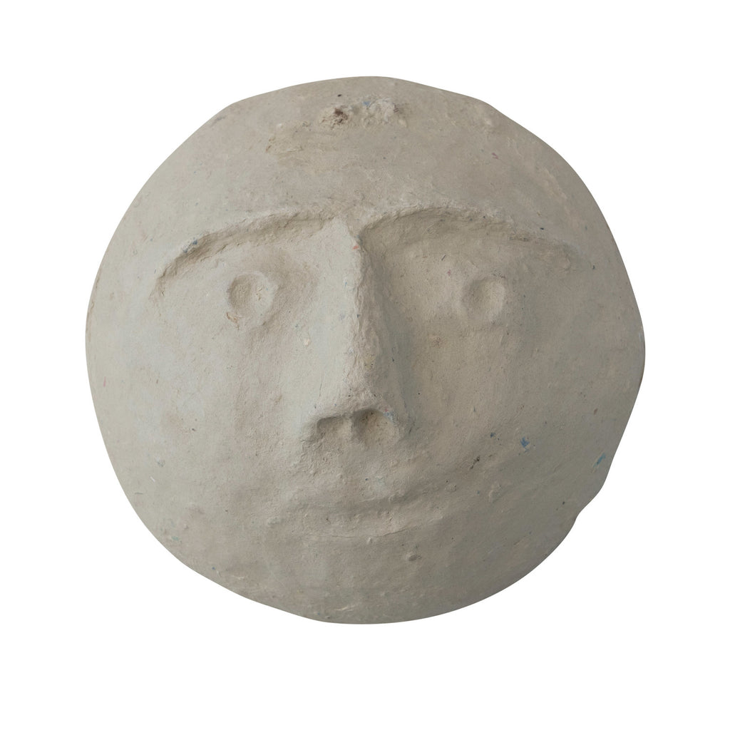 Paper Mache Face Wall Decor (Each One Will Vary)