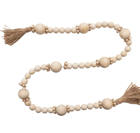 Wood Decorative Beads